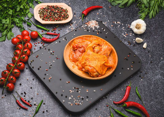 Pulpe superioare marinate de pui